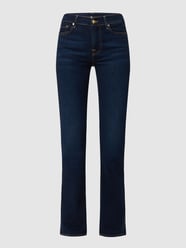 Straight Fit Jeans mit Stretch-Anteil Modell 'The Straight' von 7 For All Mankind Blau - 23