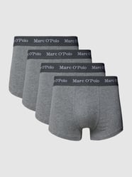 Boxershort in effen design in een set van 3 stuks van Marc O'Polo Grijs - 39