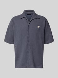 Regular Fit Freizeithemd mit Label-Patch Modell 'LIBCO' von PEGADOR - 24