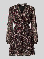 Minikleid mit Smock-Detail von Apricot Bordeaux - 48