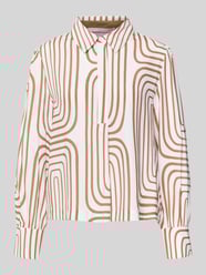 Overhemdblouse van zijdemix van Herzensangelegenheit - 25