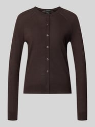 Cardigan aus Wolle mit Label-Detail von BOSS - 46