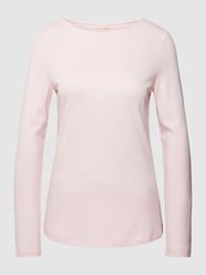 Longsleeve mit U-Boot-Ausschnitt von Christian Berg Woman Rosa - 46