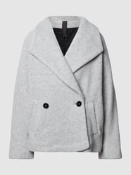 Wollen jack met knoopsluiting, model 'Keighley'  van Drykorn Grijs / zwart - 12