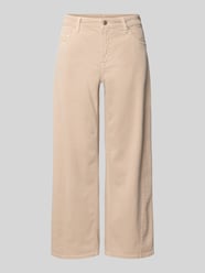 Loose Fit Jeans mit verkürzter Beinlänge Modell 'ORIA' von Cambio Beige - 8