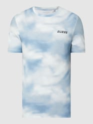 T-Shirt im Batik-Look  von Guess Activewear Blau / Türkis - 33
