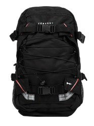 Rucksack mit Label-Details Modell 'LOUIS' von Forvert Schwarz - 39