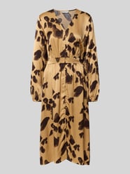 Midikleid mit V-Ausschnitt Modell 'Clarette' von MSCH Copenhagen - 10