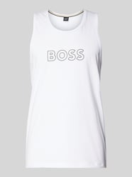Tanktop met labelprint, model 'Beach' van BOSS - 46