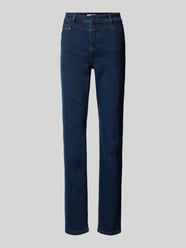 Slim fit jeans met riemlussen van Christian Berg Woman - 35