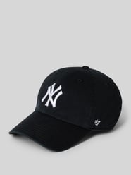 Basecap mit Statement-Stitching Modell 'MLB New York Yankees' von '47 Schwarz - 3