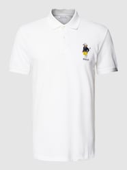 Poloshirt mit Logo-Stitching von Polo Ralph Lauren Weiß - 14