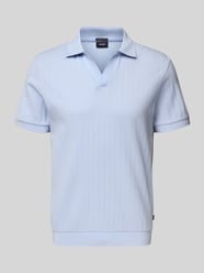 Koszulka polo w kroju regular fit z dekoltem w kształcie V model 'Baronito' od JOOP! COLLECTION - 41