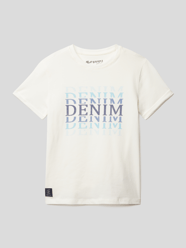 T-shirt met statementprint van Blue Effect Wit - 9