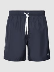 Badeshorts mit elastischem Bund von ARMANI EXCHANGE Blau - 41