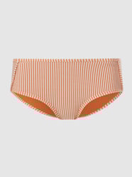 Bikinislip met streepmotief  van Shiwi Rood - 10