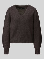 Regular Fit Pullover mit Woll-Anteil Modell 'BOOM' von VERO MODA - 43