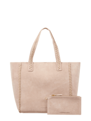 Shopper aus Leder Modell 'Maria' von Les Visionnaires Beige - 7