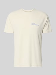 t-shirt z nadrukiem z logo model 'SORONA' od HALO - 11