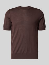 sweter w kroju regular fit z czystej żywej wełny model 'UMAURO' od BOSS - 33
