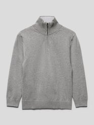 Strickpullover mit Stehkragen Modell 'Harry' von Mango Grau - 8