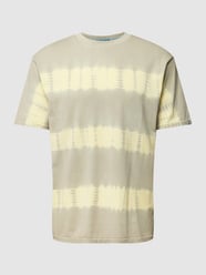 T-shirt z efektem batiku od Scotch & Soda Zielony - 19