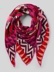 Szal z dodatkiem wełny model ‘Intarsien’ od Codello - 14