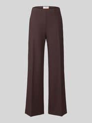 Wide leg wijdte broek van viscosemix model 'Lillyth' van Raphaela By Brax - 3