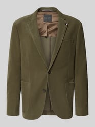 Slim Fit 2-Knopf-Sakko aus Cord von bugatti - 47