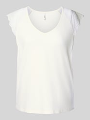 Regular Fit T-Shirt mit Kappärmeln Modell 'PETRA' von Only - 19