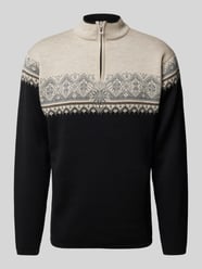 Wollen pullover met labelstitching, model 'Moritz Mens' van Dale of Norway - 8