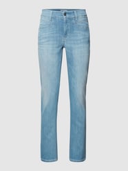 Jeans mit Label-Patch Modell 'Pina' von Cambio - 24