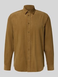 Freizeithemd mit Knopfleiste Modell 'SALIAM' von Samsøe Samsøe Beige - 1
