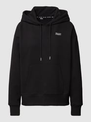 Hoodie mit Label-Detail von DKNY PERFORMANCE Schwarz - 28