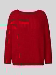 Sweter z dzianiny o kroju regular fit z dodatkiem wełny model ‘XENO’ od Weekend Max Mara - 23