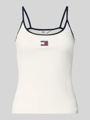 Slim Fit Trägertop aus Baumwoll-Mix von Tommy Jeans - 20