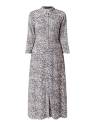 Blousejurk van viscose, model 'Violetta' van Soaked in Luxury Blauw / turquoise - 36