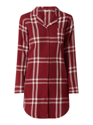 Nachthemd van flanel van Esprit Rood - 21
