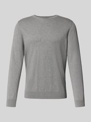 Sweter z dzianiny o kroju regular fit z czystej bawełny model ‘BERG’ od Selected - 12