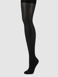 Stay-ups in matte look, model 'Velvet' - 80 DEN  van Wolford Zwart - 21