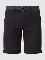 Chino-Shorts aus Piqué  von MCNEAL Blau - 38