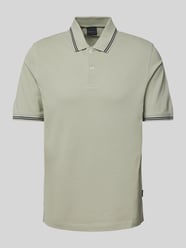 Regular Fit Poloshirt mit Label-Detail von bugatti - 14