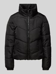 Boxy Fit Steppjacke mit Stehkragen Modell 'LIGARIO' von Vero Moda Schwarz - 44