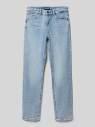Straight Fit Jeans mit Logo-Patch Modell 'Porter' von Cars Jeans - 6
