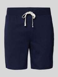 Relaxed Fit Pyjama-Shorts aus reiner Baumwolle mit elastischem Bund von Polo Ralph Lauren Underwear Blau - 17