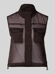 Weste in semitransparentem Design von monari - 13