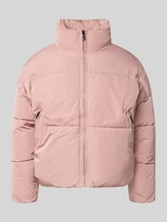 Jacke mit Stehkragen und Reißverschlusstaschen von Jake*s Casual Pink - 24