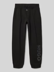 Relaxed Fit Sweatpants mit Label-Print von HUGO - 34