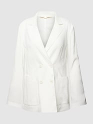 Blazer met reverskraag van Marc Cain Wit - 22