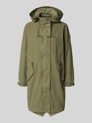 Parka z kapturem i kieszenie z patką model 'FREYA' od khujo - 4
